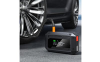 Car Jump Starter with Air Compressor Handheld Jump Starter with Air Compressor Portable Power Bank with Flashlight Rechargeable