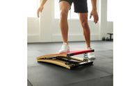 High Elasticity S-Shaped Launch Board Thickened Springs Athletics Jump Training Aid Anti-Slip Surface Sports Equipment Long-Lasting Construction for Gymnasts, Athletes