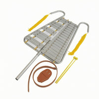 Marching Bell Lyre Adjustable Xylophone Portable Bell Lyre for Students, Beginners