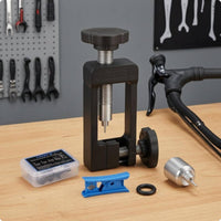 2 in 1 Oil Needle Installation Tool Rectangular Frame Brake Hose Cutter Included Spare Parts Hydraulic Brake Needle Driver Compact