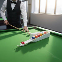 3D Printed Fixed-Point Training Aid Improves Accuracy Snooker Practice Device Compact Design Automatic Ball Spotter Wear-Resistant for Beginners, Coaches