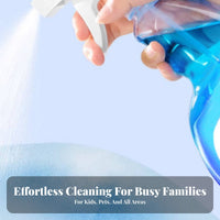 500 Ml Glass Cleaner Spray Removes Water Stains Lavatory Glass Descaler Non-Damaging Formula Mirror Cleaning Solution for Household, Home, Living Room