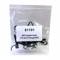 12 Pieces Universal Fit HO Scale Train Coupler Easy Installation Screw Mount Train Coupler Long-Lasting Railway Connector
