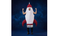 One-Piece Spacecraft Costume Polyester Dress up Clothes Unique Design for Adults