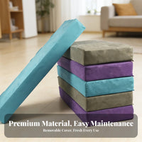 Fitness Shoulder Stand Pad Foldable Design Folding Fitness Bolster Versatile Detachable Inversion Cushion