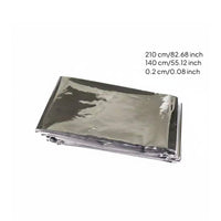 Portable Emergency Blanket Lightweight Thermal Emergency Blanket Multipurpose Compact for Roadside