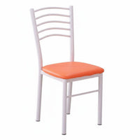 Modern Design Molded Shell Chair with Metal Legs Minimalist and design Household Furniture adaptable Use Easy to Clean for Homeowners, Apartment Dwellers, Business Owners, Dining Room, Restaurant, Kitchen, Home Office