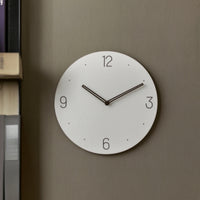 Silent Wall Clock Quiet Minimalist Wall Clock Operated for Light Sleepers, Uncluttered Aesthetic Fans, Bedroom