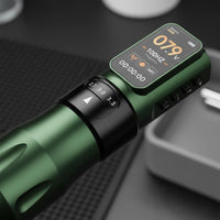 Adjustable Stroke Pen Stable Output Permanent Makeup Pen Lightweight Rotary Ergonomic Grip for Eyebrow Tattooing, Beauty Salon