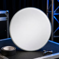 Sprayed Finish 14-Inch Drum Head Single-Layer White Frosted Drum Head 1-Ply Snare Side Drumhead 35.5 Cm