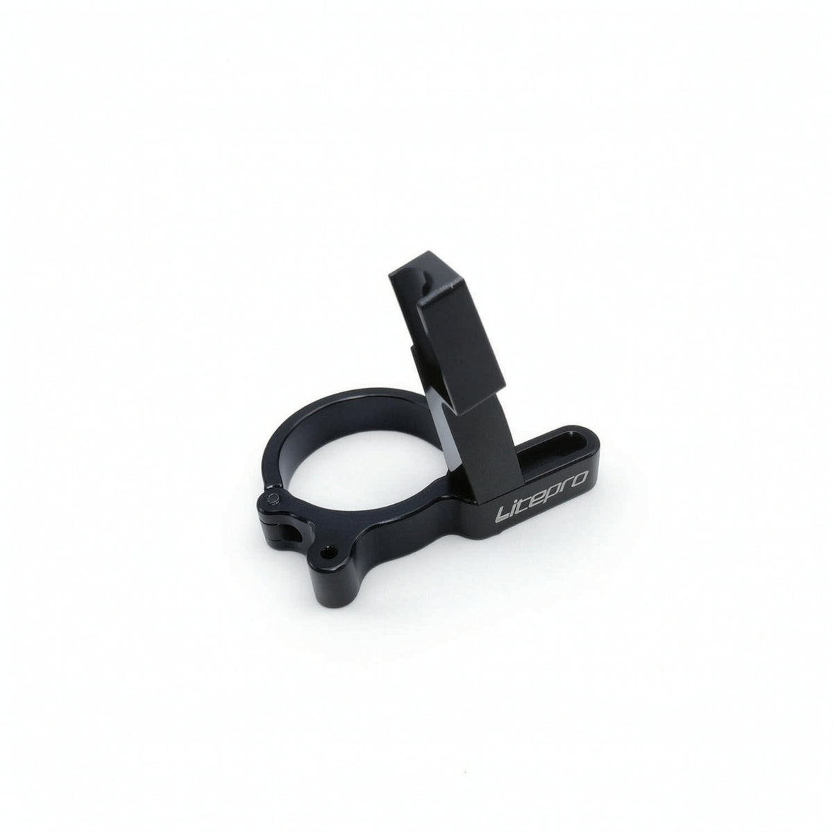 CNC Machined Front Derailleur Clamp Adapter Aluminum Front Derailleur Adapter Anodized Lightweight for Cyclists
