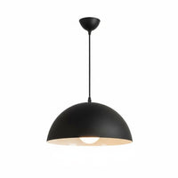 Nordic Design Hanging Lamp Easy to Install Single Head Dome Chandelier for Bar