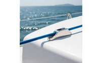 Jam Cleat 316 Stainless Steel Line Locking Cleat Heavy Duty Rope Jammer for Sailors, Sailboat