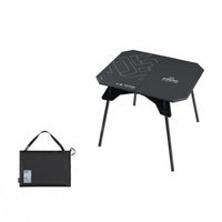Easy To Carry Foldable Camping Table Extra Storage Space Adjustable Height Folding Table Quick Setup Waterproof for Backpackers, Hikers, Picnickers, Travel, Backpacking, Hiking, Beach