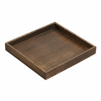 Dried Fruit Plate Smooth Polished Finish Tea and Coffee Tray Portable Retro Design Tea Board for Hotel, Living Room