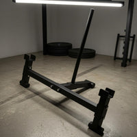 Barbell Plate-Changing Stand Two-endedEnded Barbell Disc Stand Forked Holders Weight Tree