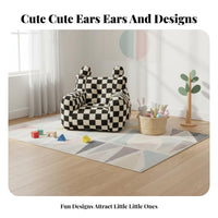 Cute Creature Design Soft Fabric Character Chair Soft and Cozy Soft Fabric Character Seat Lightweight children's Furniture No Assembly Required for Toddlers, Infants, Parents, Reading Nook, Playroom, Nursery, Living Room