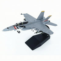 Preassembled F/A-18F Model Finished Fighter Jet Model Realistic Museum-Quality for Office Decor