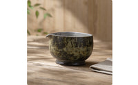 Matcha Bowl with Spout Textured   with Spout Vintage Matcha Bowl for Home