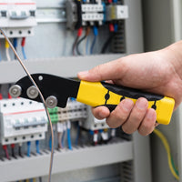 Manual Wire Straightener Handheld Wire Straightener with Rollers Precision for Electricians, Installers, Electrical Work, Cable Routing