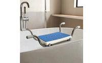 Bathtub Seat Board Adjustable Cushioned Bath Board Bath Seat with Handles Heavy Duty Non-Slip for Elderly, Home Care