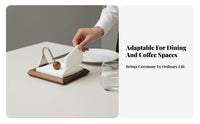 Weighted globe Paper Holder Stable Design Weighted lever Napkin Holder Space-Saving