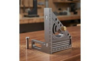 Positioning Pin Metal Combination Square Locking Knob Triangular Protractor Square Reference Holes Woodworking Triangle Ruler Cutout Center for Woodworkers