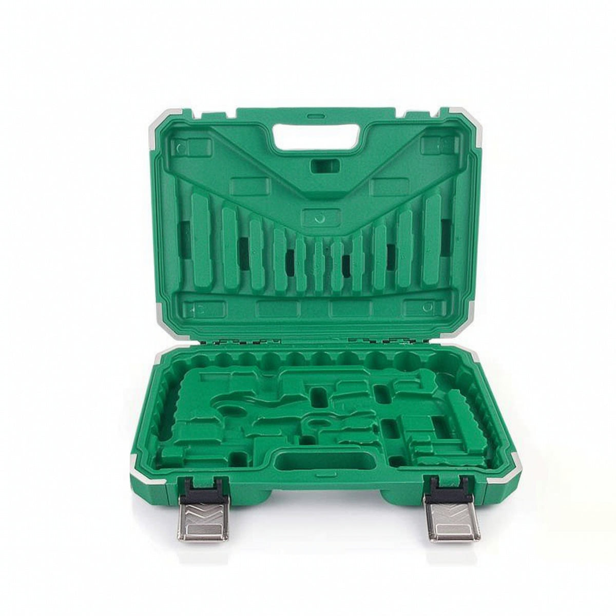 Empty Tool Case with Handle Plastic Tool Storage Case Toolbox Portable Long-Lasting for Diyers, Garage, Workshop