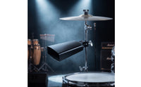 Cowbell Mounted Cowbell with Mounting Bracket Drum Kit Accessory Metal Percussion Tapered for Drummers, Stage, Rehearsals
