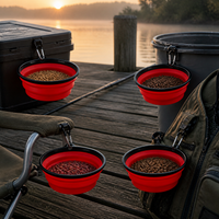Mini Foldable Fishing Bait Bowl for Stream Fishing