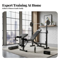 Multifunctional Squat Rack Heavy Duty Roman Chair Hyperextension Bench Roman Chair Extension Extension Bench for Weightlifters, Bodybuilders
