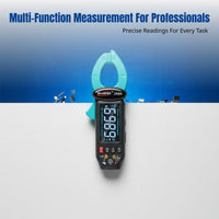 Smart Voice Digital Multimeter, High Current, Rechargeable, AC/DC Overload Protection, Adjustable Display, Automotive Detection
