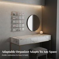 stick-on Nail Display Box particle-resistantguard Cosmetic Container Transparent Design