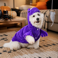 Halloween Dinosaur Pet Costume for Small Dogs and Cats