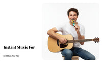 Easy to Play Double Diaphragm Kazoo Portable Professional Performance Kazoo Long-Lasting for Beginners, Kids, Guitar Accompaniment