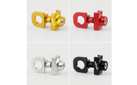 Aluminum Alloy Folding Bike Chain Adjuster Compact Cycle Chain Adjuster Single-Speed Adjustable for Cyclists