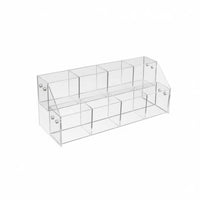 Acrylic Card Display Stand Long-Lasting Trading Card Display Rack Large Capacity