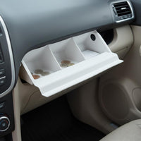 Silicone Organizer Tray Box Easy to Clean Passenger Side Storage Insert Fit Glove Compartment Divider Tray