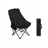 Deep-Seated Foldable Moon Chair Reclined Moon Chair Portable Furniture Compact for Travelers