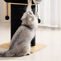 Cat Tunnel with Scratching Pillar Compact Scratching Pillar Indoor Cat Furniture for Cats