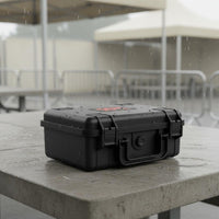 Waterproof Graded Card Storage Box Heavy Duty Trading Card Carrying Case Foam Insert for Travel