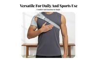 Shoulder Brace Hot/Cold Treatment Compatible Adjustable Shoulder Support