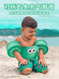 versusme儿童游泳圈手臂圈2岁-6岁小童宝宝学游泳水上训练装备男