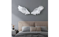 Angel Wings Wall Decor 3D Wing Wall Decor Sculpted Layered for Homeowners, Living Room, Bedroom