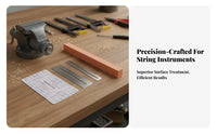 DIY Repair Fret Dressing Tool Long-Lasting Material Guitar Fret Polishing Kit for Guitarists, Musicians, Workshop, Home