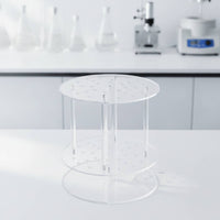 Acrylic Pipette Rack Multi-Hole Pipette Rack Organizer for Research Facility