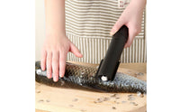Waterproof Rechargeable Seafood Scaling Machine Stainless Steel Blade Cordless Seafood Scale Remover Powerful Engine for Home Cooks