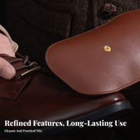 Reusable Imitation Wool Shoe Brush Glove Gentle on Leather Fleece Polishing Glove Scratch-without Charge for Travelers, Adults, Home, Travel