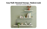 drillno-cost Installation Single Board Rack Easy to Install surface-mounted Picture shelf Decorative surface storage-spaceSaving for Decor lovers, homeowners, Living Room, Bedroom, Hallway, Entryway