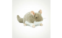 Chinchilla Stuffed Toy Soft Chinchilla Stuffed Animal Stuffed Toy with Tail Furry Cuddly for Children, Desk Decoration